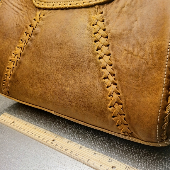 Boho style leather bag 🥰🥰🥰 - Picture 3 of 6